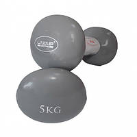 Гантели LiveUp Vinyl Dumbbell 2х5 кг винил LS2001-5