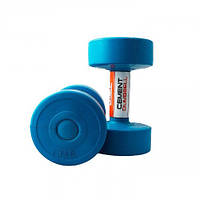 Гантели LiveUp Cement Dumbell 3кг blue