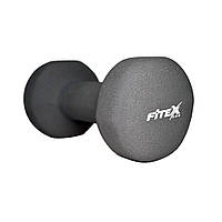 Гантель неопреновая Fitex, 4 кг