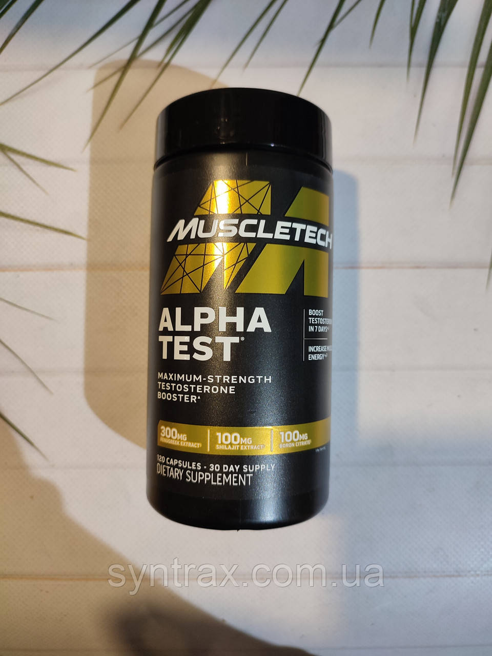 MuscleTech Alpha Test  - 120 caps, тест