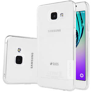 TPU чохол Nillkin для Samsung Galaxy A3 A310f 2016 прозорий