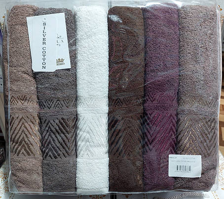 Махрові рушники Ambiella Silver Cotton - Lubin - Turkey, фото 1