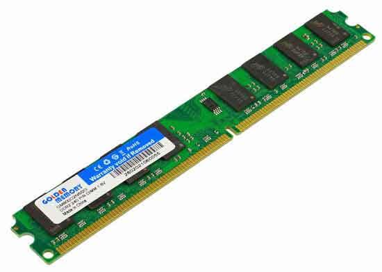 DDR2 2GB (ДР2 2 ГБ) 800MHz оперативна пам' ять PC2- 6400 Golden Memory GM800D2N6/2G