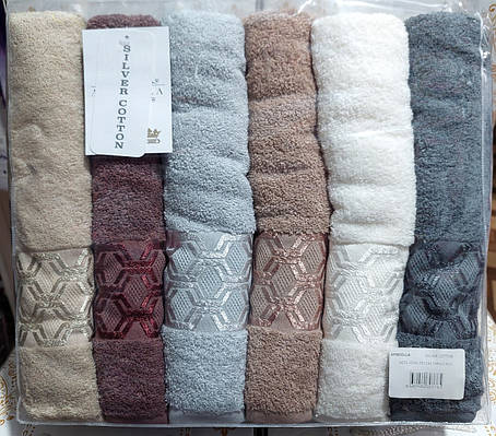 Махрові рушники Ambiella Silver Cotton - Hiva - Turkey, фото 1