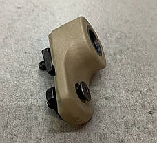 Посадкове гніздо під антабку для цівки, колір Койот, DLG TACTICAL (DLG-150-beige) QD KeyMod / M-LOK, фото 3