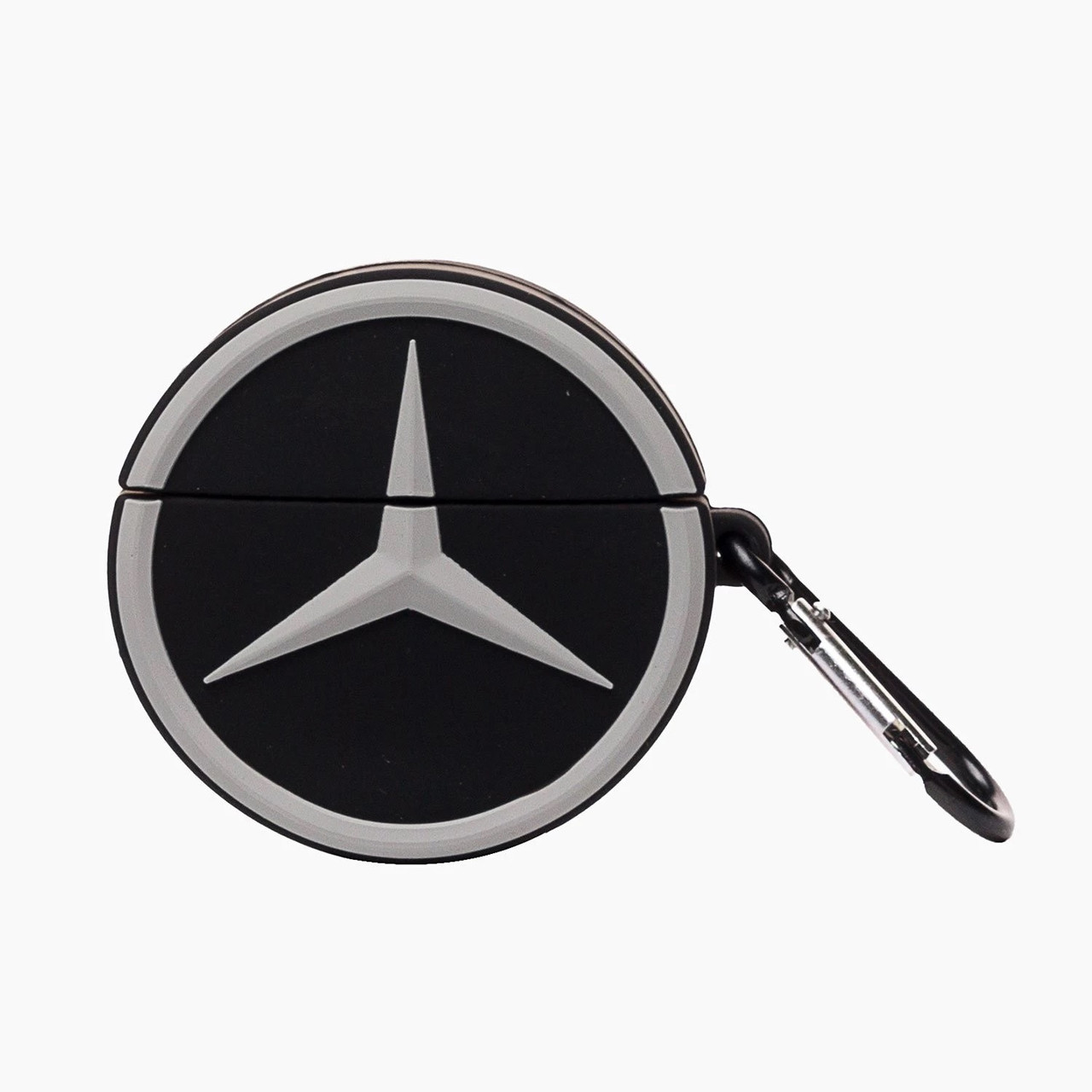Силіконовий чохол Alitek для навушників Apple AirPods Pro Mercedes + карабін