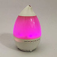 Увлажнитель с диодной подсветкой + Колонка Bluetooth портативная JT-315. Цвет: розовый