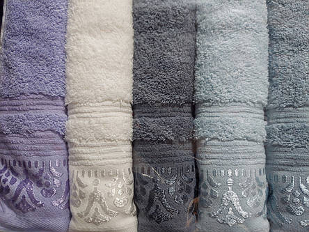 Махрові рушники Ambiella Silver Cotton - Bergen - Turkey, фото 3