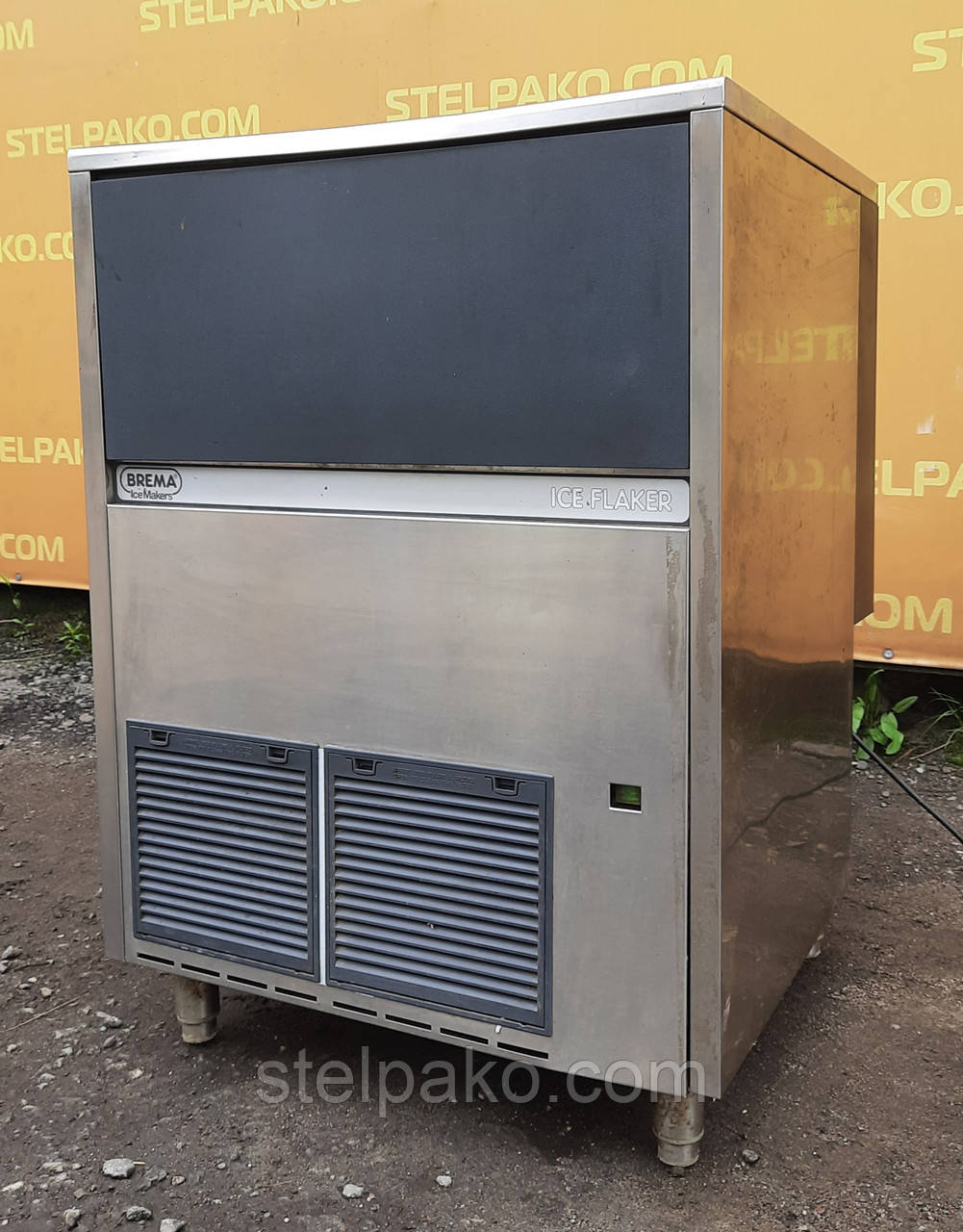 Льодогенератор лускатого льоду «BREMA ICE MAKERS Mod. GB 1540 A-Q», (Італія), 150 кг льоду на добу, Б/у