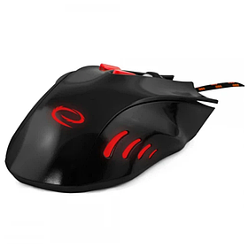 Миша Esperanza Mouse MX401 HAWK Black-Red (M)