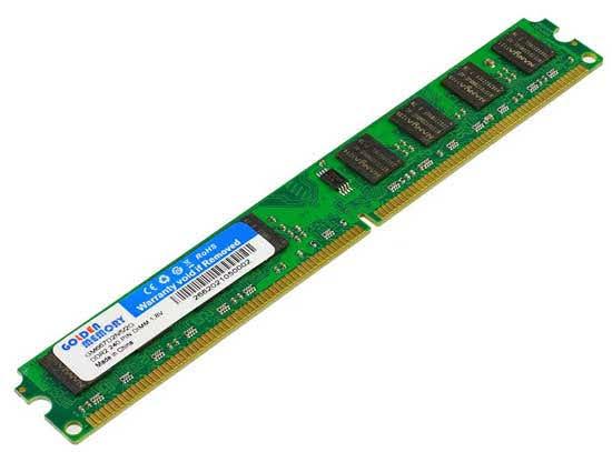 DDR2 2GB 667MHz (ДР2 2 ГБ 667) PC2-5300 оперативна пам'ять Golden Memory GM667D2N5/2G