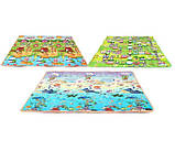 Дитячий ігровий килимок для гри повзання м'який 90*150 см, фото 5