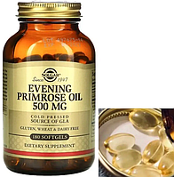 Масло примулы вечерней Solgar Evening Primrose Oil 500 mg 180 капсул