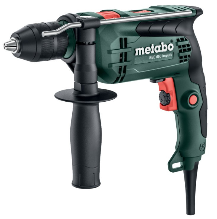 Дриль ударний Metabo SBE 650 Impulse в кейсі (Безкоштовна доставка)