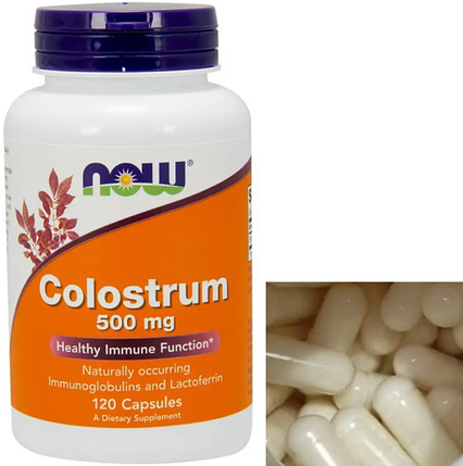 Колострум NOW Colostrum 120 капс, фото 2