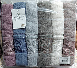 Махрові рушники Ambiella Silver Cotton - Batuga - Turkey