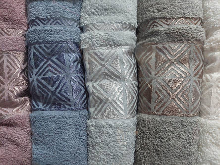 Махрові рушники Ambiella Silver Cotton - Batuga - Turkey, фото 3