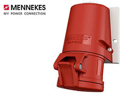 Настінна розетка MENNEKES 32A4P 6H400V IP44 1 шт (арт. 27006)