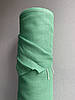 Салатова сорочково-платтєва 100% лляна тканина, колір 393, фото 4