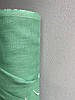 Салатова сорочково-платтєва 100% лляна тканина, колір 393, фото 8