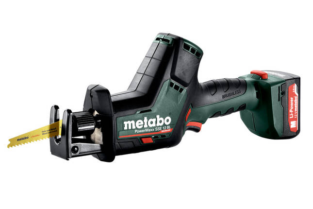 Акумуляторна шабельна пила Metabo PowerMaxx SSE 12 BL (Безкоштовна доставка), фото 1