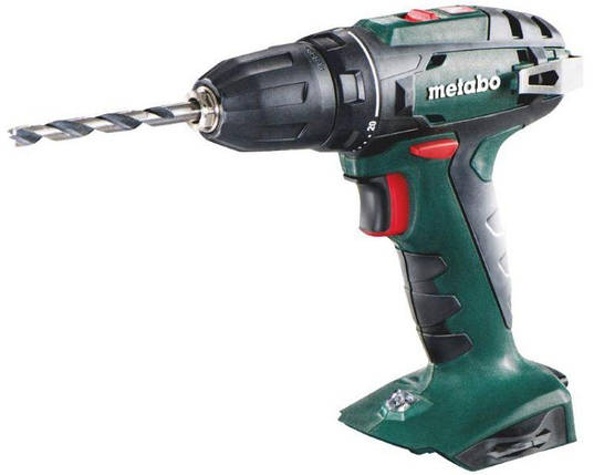 Акумуляторний дриль-шурупокрут Metabo BS 18 каркас (Безкоштовна доставка), фото 1
