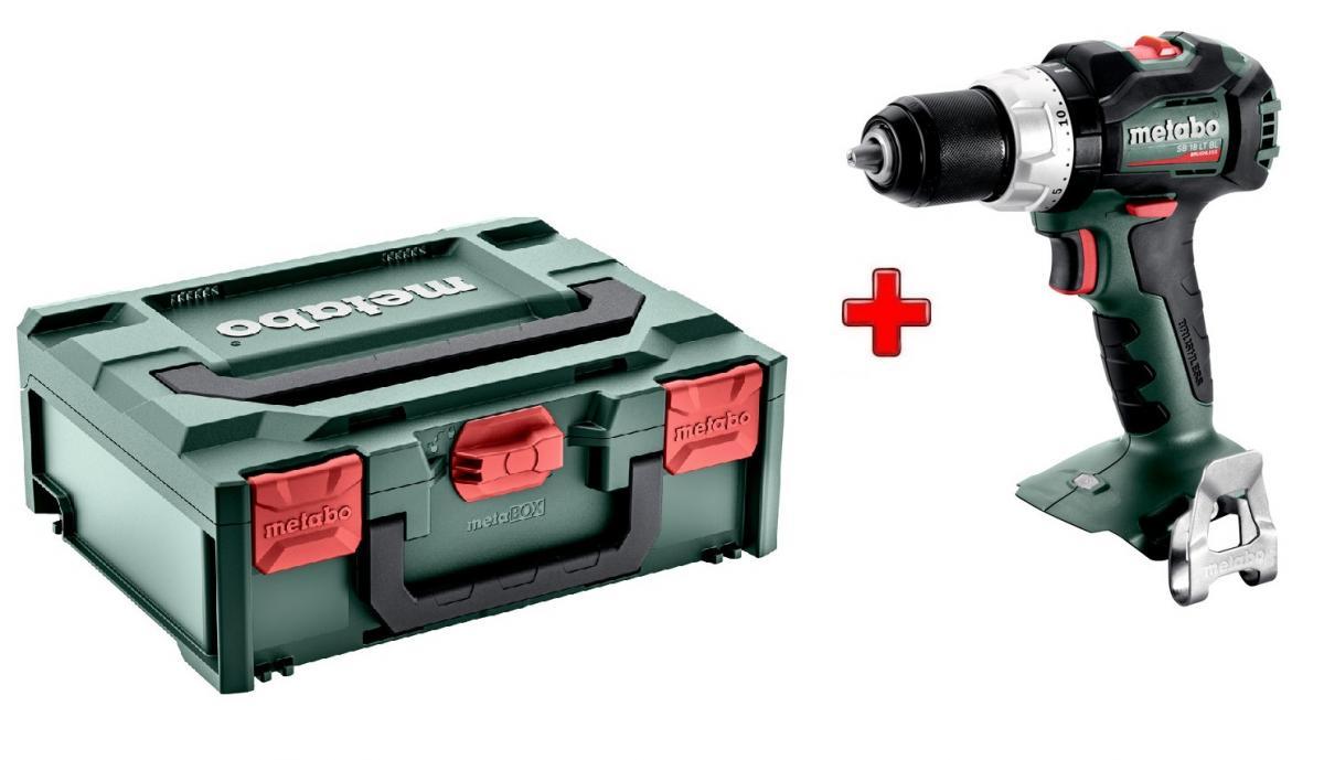 Акумуляторний шурупокрут Metabo SB 18 LT BL Каркас + METABOX (Безкоштову доставку)