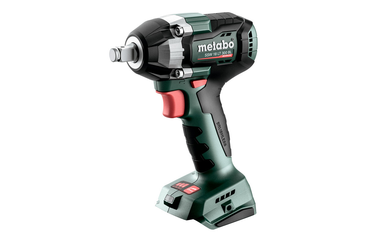 Акумуляторний ударний гайковерт Metabo SSW 18 LT 300 BL каркас (Безкоштовна доставка)