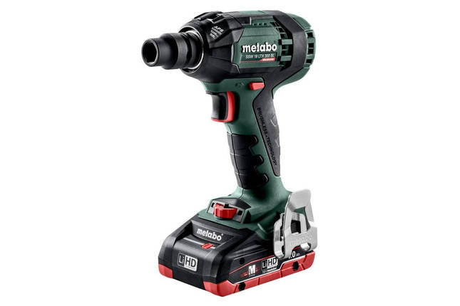 Акумуляторний ударний гайковерт Metabo SSW 18 LTX 300 BL 2*4.0 А·год LiHD (Безкоштовна доставка), фото 1