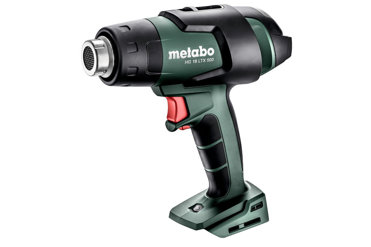 Акумуляторний термофен Metabo HG 18 LTX 500 каркас (Безкоштовна доставка)
