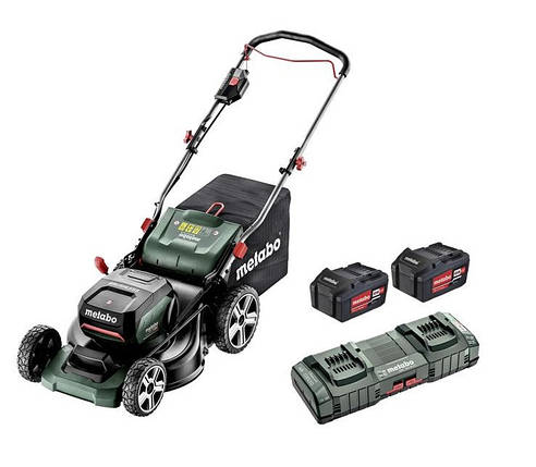Акумуляторна газонокосарка Metabo RM 36-18 LTX BL 46, 2*5.2 А·год (Безкоштовна доставка), фото 1