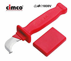 Кабельний ніж CIMCO для зняття ізоляції з човником 1 шт (арт. 120046)