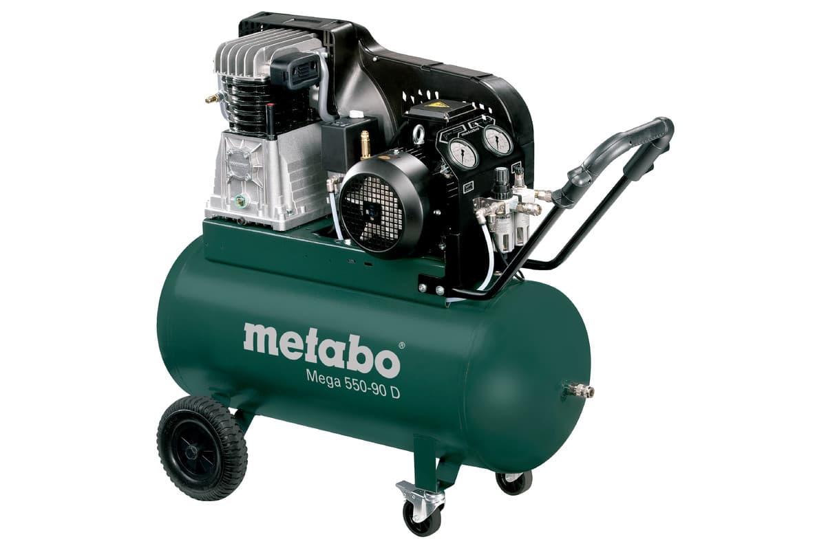 Компресор Metabo Mega 550-90 D (Безкоштову доставку)