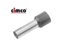 Ізольований кабельний кінцевик CIMCO 0,75мм2 / 8мм сірий 100шт (арт. 182318)