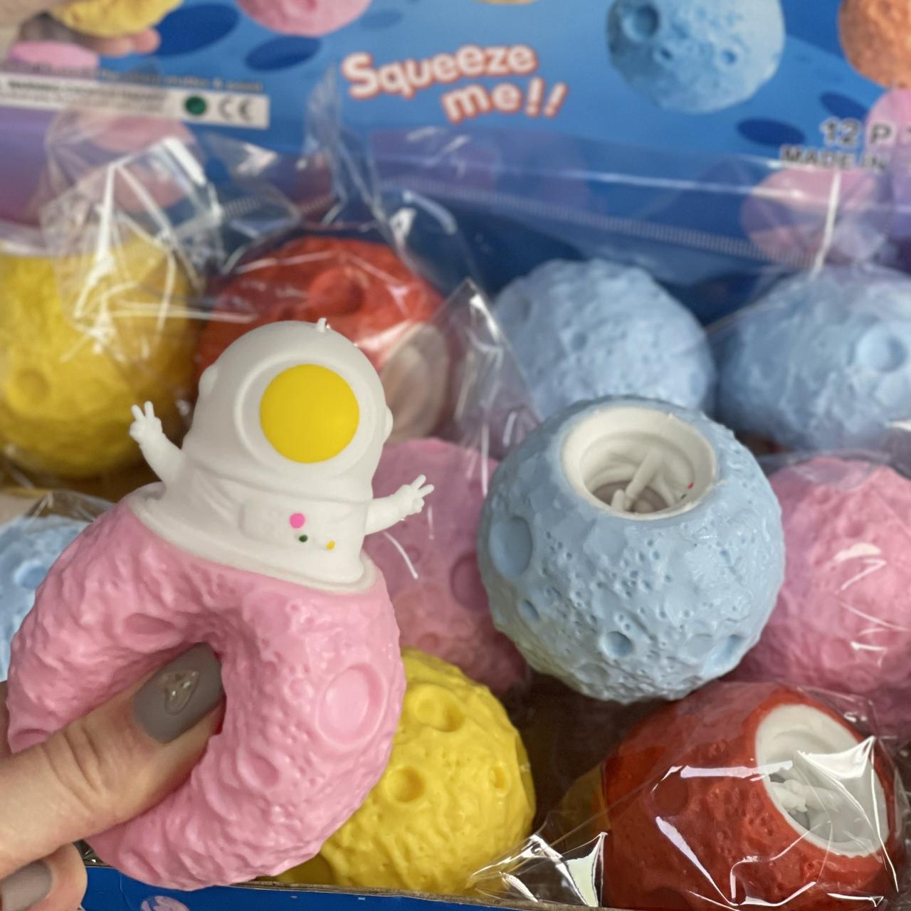 Іграшка антистрес резинова "Космонавт", Игрушка антистресс, фото 1