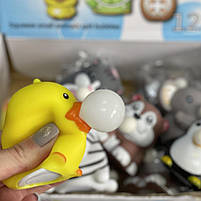 Іграшка антистрес резинова "Звірята", гумка, Игрушка антистресс 51154, фото 3