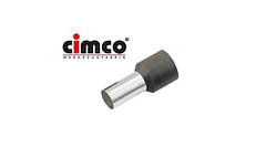 Ізольований кабельний кінцевик CIMCO 1,5мм2 / 8мм чорний 100шт (арт. 181004)