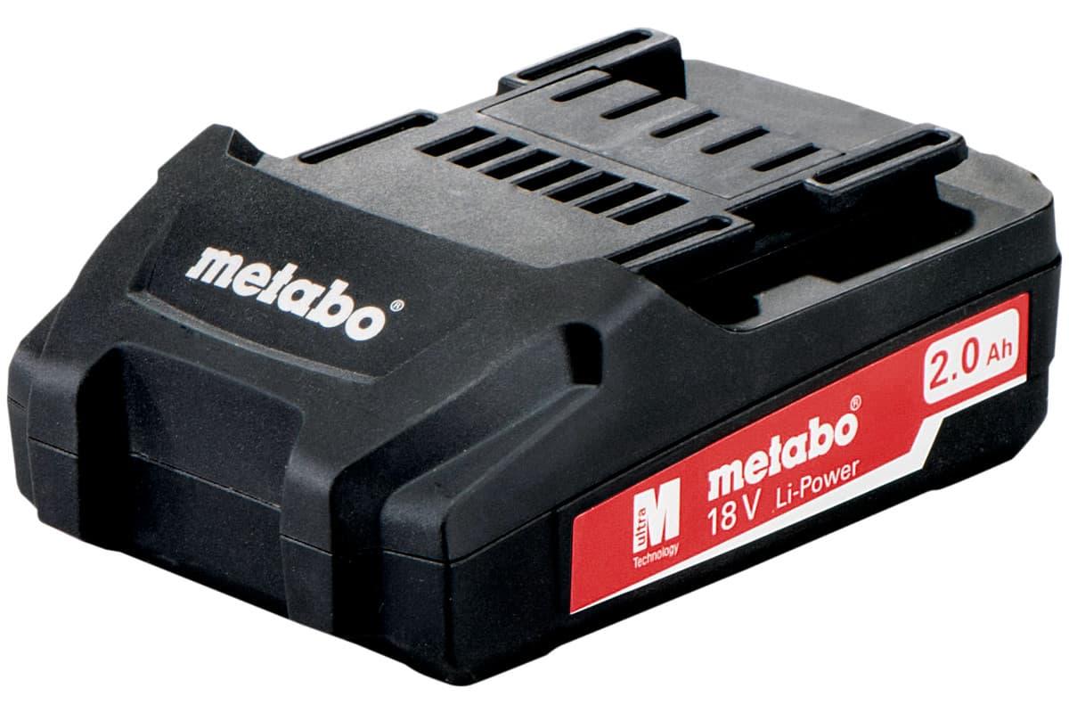 Акумулятор Metabo Li-Ion 18 В/2.0 А·год (Безкоштовна доставка)