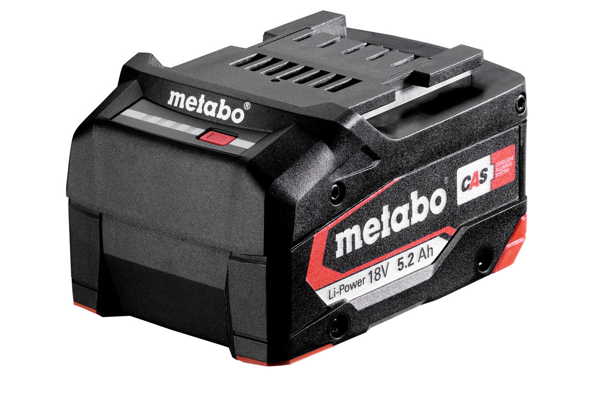 Аккумулятор Metabo LI-POWER 18 В/5.2 Ач (Безкоштовна доставка)