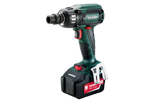 Акумуляторний ударний гайковерт Metabo SSW 18 LTX 400 BL 4.0 А·год (Безкоштову доставку), фото 1