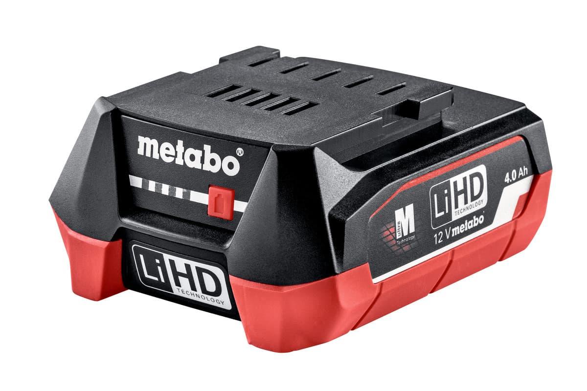Акумулятор Metabo LiHD 12 В / 4 А·год (Безкотова доставка)