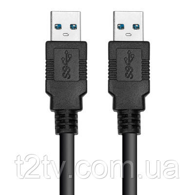 Дата кабель USB 3.0 AM/AM 1.5m PowerPlant (CA911820)