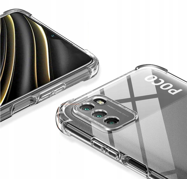 Протиударний прозорий чохол для Xiaomi Poco M3