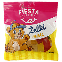 Желейки ведмедики Фієста Fiesta zelki misie 80g 15шт/ящ (Код: 00-00005535)