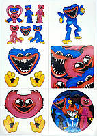 Наліпки Хагі Вагі 6 штук формат А4