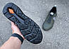 Шкіряні чоловічі кросівки кольору хакі розміри 40-45, фото 6