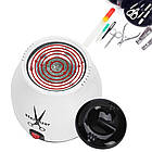 Кульковий стерилізатор для інструментів, Біло-чорний / Стерилізатор кварцовий для манікюрних інструментів, фото 7