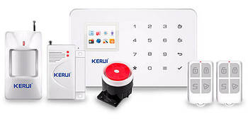 Комплект сигналізації GSM KERUI G-18 modern plus PD Білий (HHFBVCDS519DUGTC)
