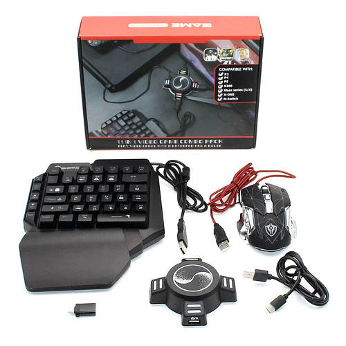 Купить Набор клавиатура кейпад мышь конвертер для игровой приставки PS ...