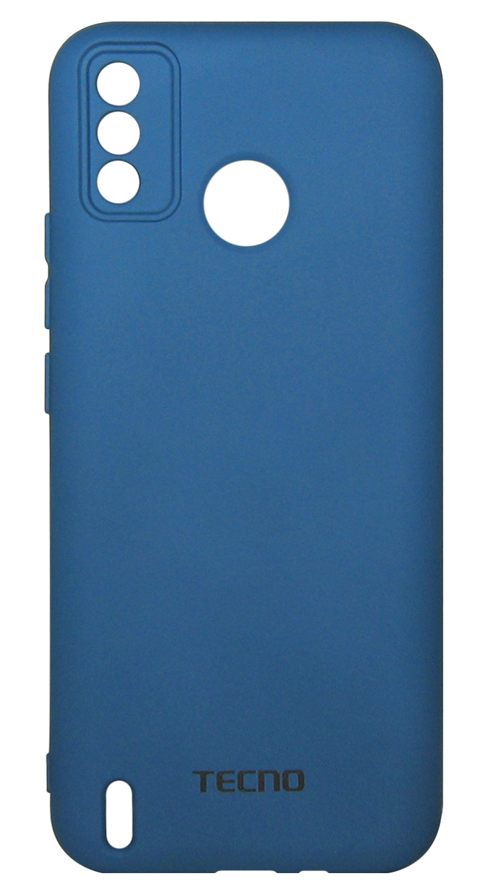 Силікон Tecno Spark 6 Go Silicone Case Синій